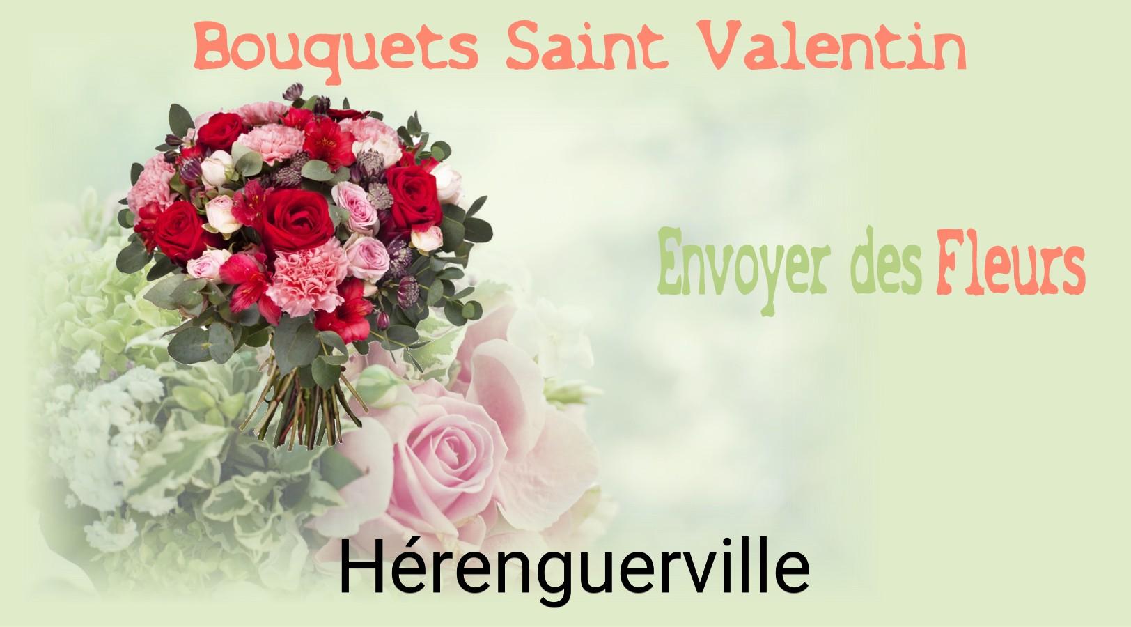 Roses de Saint-Valentin livrées à Hérenguerville